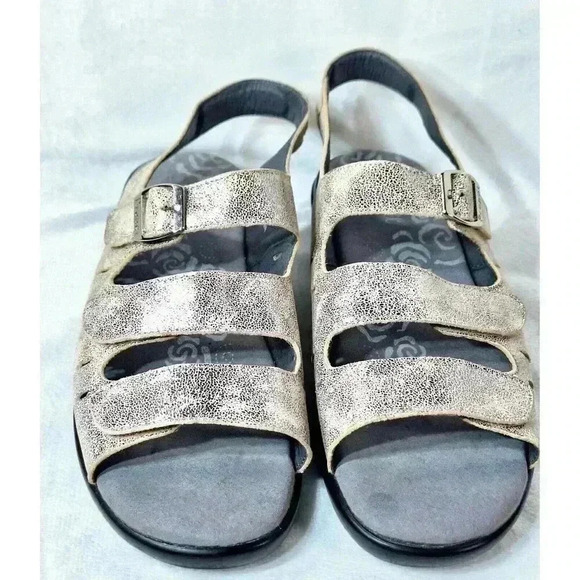 Propet‎ Women's Breeze Walker Sandal Pearl Pewter Size 10.5 - Picture 2 of 9